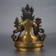 Chinese Brass Hand - Painted Tibetan Buddhist Statue - - Vajrasattva Gd6646 Buddha photo 4