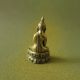Holy Buddha Sculptures Prosperity Lucky Safety Charm Thai Amulet Amulets photo 2
