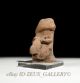 Pre Columbian Pottery Head Fertility Female Figure Mexico,  C.  100 Bc The Americas photo 1