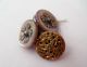 Vintage Mixed Variety Of Buttons,  Glass,  Marcasite,  Metal,  Shell & More Buttons photo 8