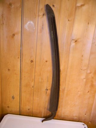 Vintage Antique Sickle Scythe Farm Blade Primitive Rustic Steampunk Decor 28 