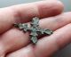 Ancient Bronze Cross Pendant Viking Kievan Rus 11 Other Antiquities photo 2