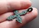 Ancient Bronze Cross Pendant Viking Kievan Rus 15 Other Antiquities photo 2