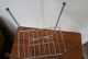 Vintage Small Wire Plant Stand 2 Shelf Mid-Century Modernism photo 5