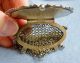 Antique Victorian Sterling Silver Mesh Floral Chatelaine Coin Purse Circa 1890 Other Antique Sterling Silver photo 3
