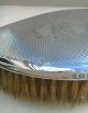 Antique Silver Hairbrush With Initials E E C Engraved 1911c Brushes & Grooming Sets photo 7