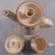 Htf Mid - Century Franciscan Larkspur Tall 6 - Cup Coffee Pot,  Sugar Bowl,  Creamer Mid-Century Modernism photo 7