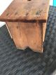 Vintage Hand Crafted Arts & Crafts Utility Step Stool/ Bench Open Carry Handle Unknown photo 3