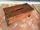 Vintage Hand Crafted Arts & Crafts Utility Step Stool/ Bench Open Carry Handle Unknown photo 5