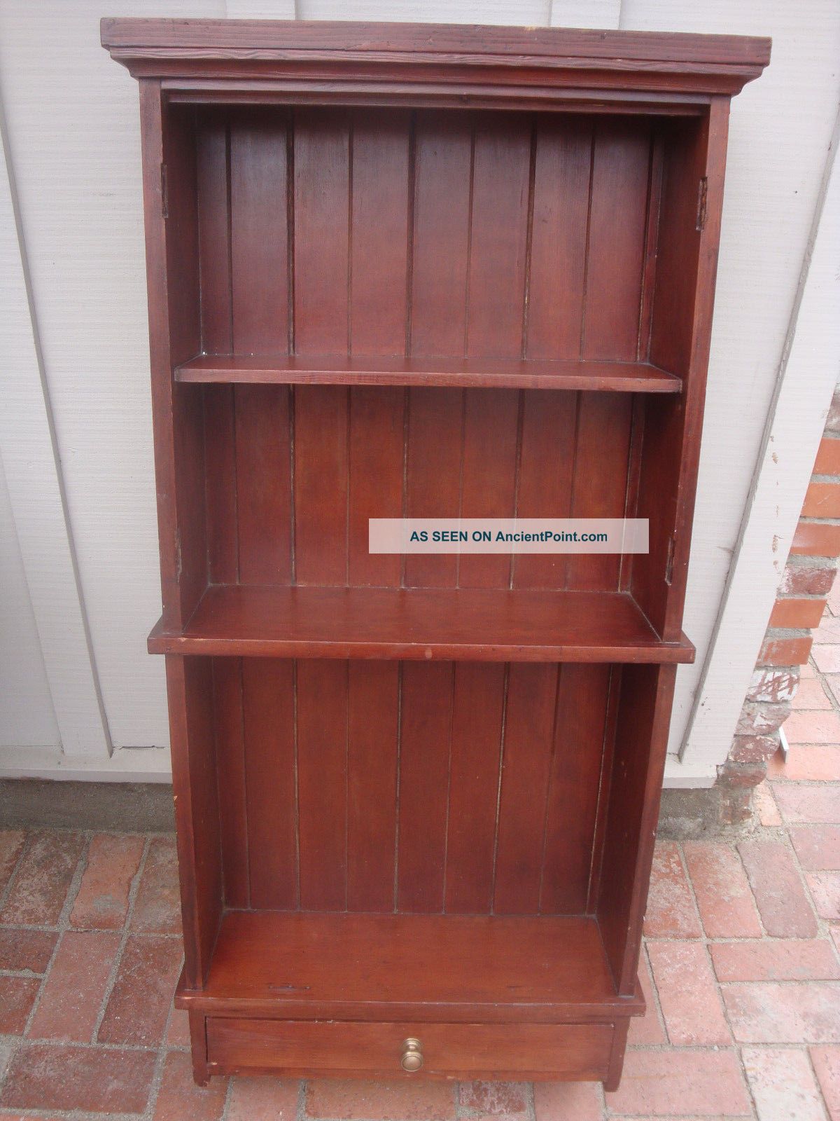 Antique Shelving/cupboard From Demolished Hotel Downtown San Diego 1900-1950 photo