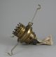 Antique Brass Kronos Edina Key Rise & Fall Side Draft Oil Lamp Burner Schneider Lamps photo 1