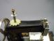 Antique Favorit Miniature Hand Crank Sewing Machine Child ' S Toy Vintage Germany Sewing Machines photo 5