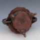Chinese Old Red Copper Handwork Incense Burners W Xuan De Mark Incense Burners photo 8