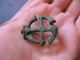 Swastika Fibula Ancient Celtic Bronze Openwork Brooch 200 - 50 B.  C. Celtic photo 7