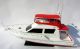 Hand - Crafted Silverton 42 Convertible Model Yacht Model Ships photo 1