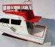 Hand - Crafted Silverton 42 Convertible Model Yacht Model Ships photo 5