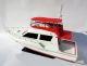 Hand - Crafted Silverton 42 Convertible Model Yacht Model Ships photo 6