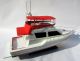 Hand - Crafted Silverton 42 Convertible Model Yacht Model Ships photo 7