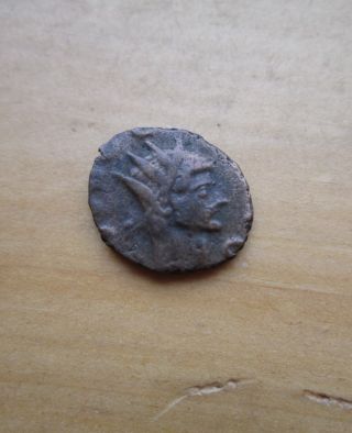 Roman Empire Claudius Ii 268 - 270 Ad Antoninianus Posthumous Ancient Bronze Coin photo