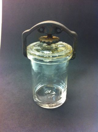 Rare 1890 ' S Whitall Tatum & Co.  Hand Blown Glass Specimen Jar photo