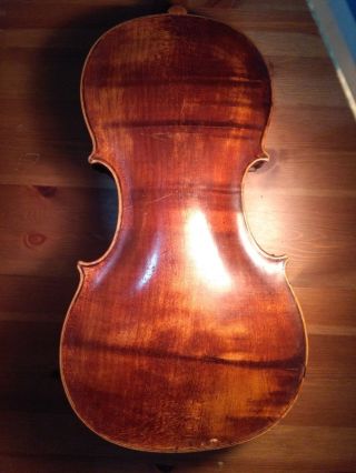 Very Rare Antique Violin,  Mid - 19th Century photo