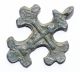 Authentic Late Medieval Bronze Cross Pendant - Wearable Artifact - St24 Roman photo 1