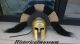 Greek Corinthian Medieval Helmet Spartan Armour Costume Long Plume Ksid Greek photo 2