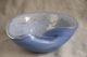 Vtg Murano Bullicante Bowl Ashtray Barbini Blue Sommerso Aventurine Art Glass Mid-Century Modernism photo 1