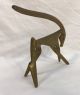 Mid Century Modern Frederick Weinberg F.  W.  Brass Antelope Gazelle Sculpture Mid-Century Modernism photo 2