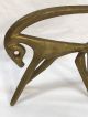 Mid Century Modern Frederick Weinberg F.  W.  Brass Antelope Gazelle Sculpture Mid-Century Modernism photo 5