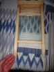Vintage Rival National Wooden & Glass Washboard Limited St.  Thomas Ontario Primitives photo 1