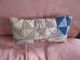 Hand Made From 1800s Antique Quilt Pillow Small Primitive Shabby Cottage 6x12 