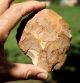 241 Gram Almond Shape Hand Axe Scraper Neanderthal Paleolithic Tool Neolithic & Paleolithic photo 2