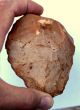 241 Gram Almond Shape Hand Axe Scraper Neanderthal Paleolithic Tool Neolithic & Paleolithic photo 5