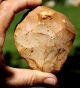 241 Gram Almond Shape Hand Axe Scraper Neanderthal Paleolithic Tool Neolithic & Paleolithic photo 6