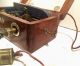 Rare Antique Pocket Miniature Magneto Electric Shock Therapy Machine With Probes Other Medical Antiques photo 4
