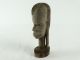 Vintage African Art Female Bust/figurine Tanganyika 1960’s Hand Carved Hard Wood African photo 2