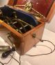 Antique Electric Magneto Shock Therapy Machine With Indicator Dial And Probes Other Medical Antiques photo 5