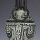 Chinese Antique Bronze Hand Carved Phoneix Motif Vase C974 Vases photo 3