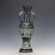 Chinese Antique Bronze Hand Carved Phoneix Motif Vase C974 Vases photo 4