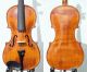 120,  Years Old Antique German Violin (prob.  From Vogtland / Saxony) Splendid Tone String photo 1