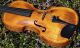 120,  Years Old Antique German Violin (prob.  From Vogtland / Saxony) Splendid Tone String photo 3