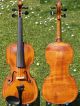 120,  Years Old Antique German Violin (prob.  From Vogtland / Saxony) Splendid Tone String photo 5