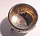 Antique William Evans 3 Ball Feet Repousse Sterling Silver Bowl Salt Cellar? Flatware & Silverware photo 1