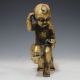 Chinese Brass Hand - Carved Play Of Doll Statue Gd7697 Other Antique Chinese Statues photo 2