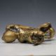 Chinese Brass Hand - Carved Play Of Doll Statue Gd7697 Other Antique Chinese Statues photo 4