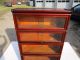 Antique Globe Wernicke C - 1910 4 Section All Mahogany Barrister Bookcase 1900-1950 photo 2