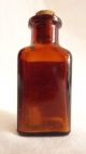 Antique Parke Davis Apothecary Medicine Aconite Tonsillitis Cork Top Bottle Bottles & Jars photo 3