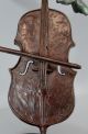 Vintage Paul Fairley Cello Player Musical Instrument Abstract Bronze Sculpture String photo 6