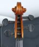 Old German Violin Stamped E R S Ernst Reinhold Schmidt For Repair String photo 5